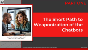 Short Path to Weaponization of Chatbots image